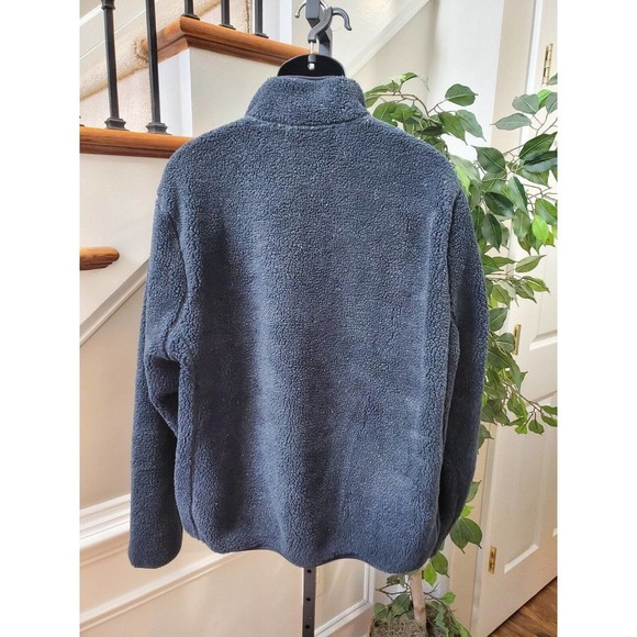 Member's Mark Men's Gray Polyester Long Sleeve Extra Soft Fleece Jacket Size XL - Picture 5 of 8